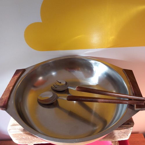 Large vintage stainless steel - large,