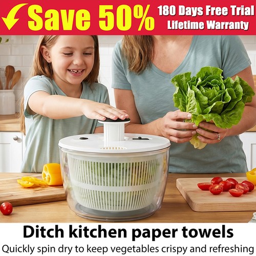 Large salad spinner - large,