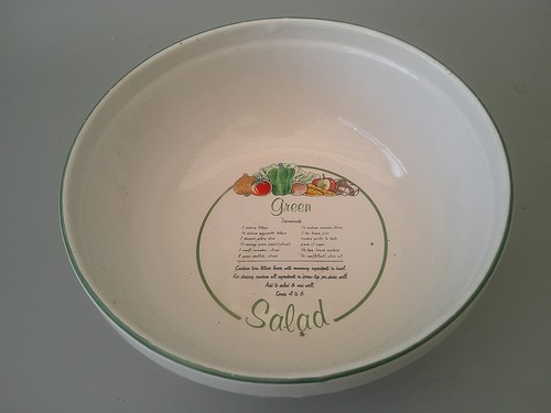 Vintage large rayware - rayware, salad