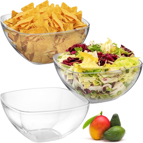 Topzea set clear plastic - set, 3