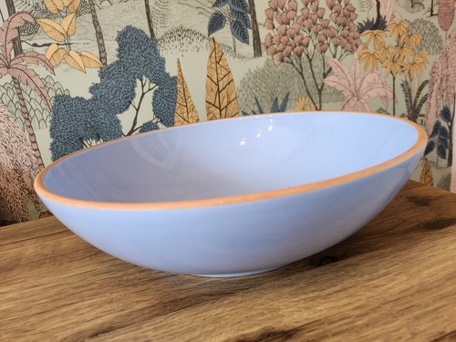 Large lilac serving bowl - serving,