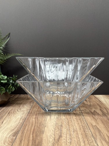 Large clear glass square - clear,