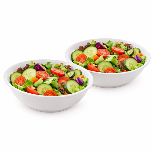 Set large white melamine - set, of