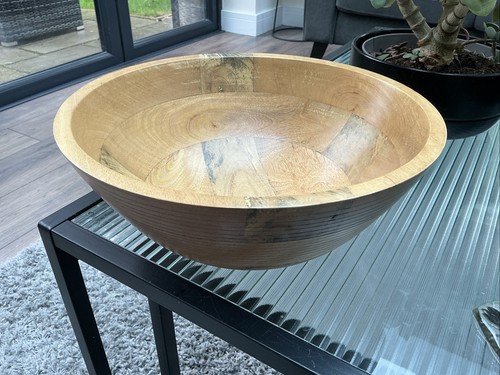 Hand turned wooden - turned,