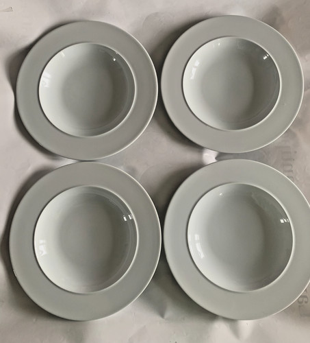 White denby large pasta - white,
