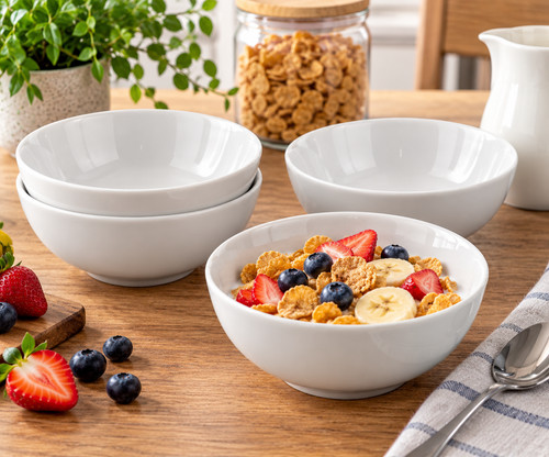 Classic white porcelain - classic, bowls